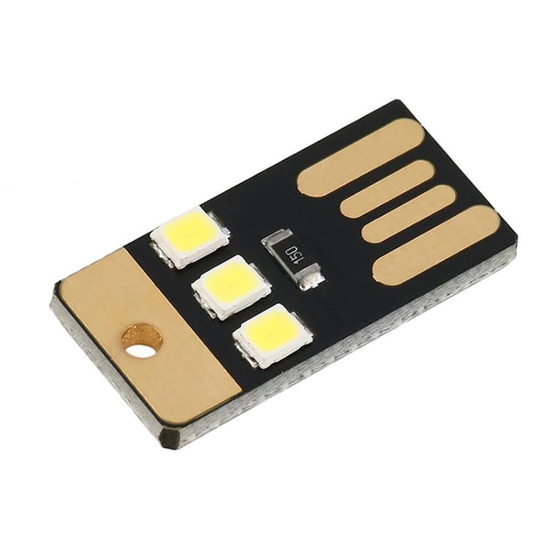 Camping Portable Mini LED Lights Energy Saving Rechargeable Lamp (5pcs)