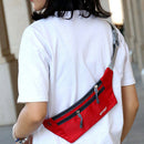 Jogging Phone Holder Belt Pack Canvas Men Women Phone Key Zipper Fitness Pouch