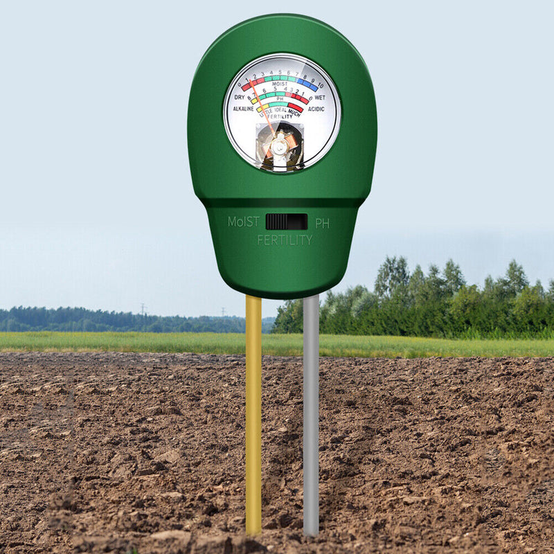 3 in 1 Soil PH Tester pH Light Hygrometer Moisture Analyzer Acidity Meter