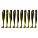 10x 9cm 4.2g Bionic Mandarin Fish Fishing Lures Artificial Soft Bait (9) Newly