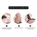 Microfiber Pads Remover Face Cleansing Towel Makeup Cosmetic Puff (White) Newly