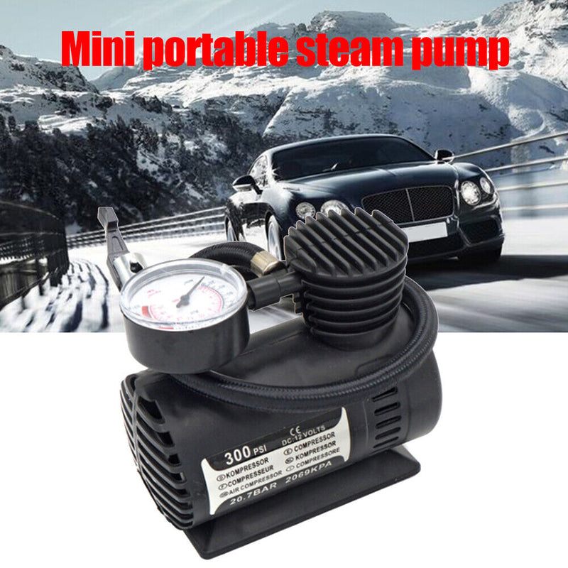 300 PSI 12V Digital Tire Pump Auto Air Compressor Car Tire Inflator Gauge Newly