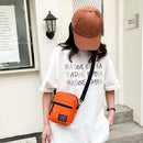 #A Unisex Crossbody Bag Oxford Cloth Shoulder Bags Women Men Travel Satchels Bag