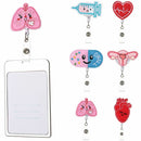 Name ID Retractable Holder Alligator Clip For Nurse |Doctor Office |School
