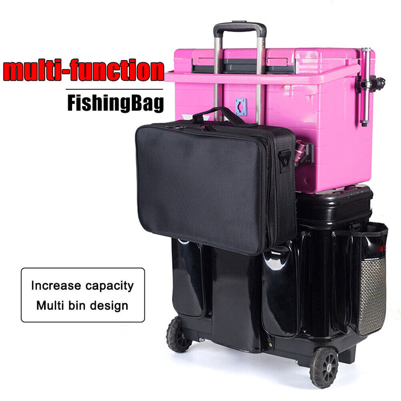 Portable Fishing Gear Line Bag Multifunctional Fishing Tackle Organizer Toolbox