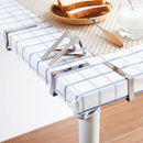 Board Party Home Tablecloth Clamp Stainless Steel Holder Clip Table Cover