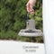 8000mAh Outdoor 3 in 1 LED Light Desktop Cooling Ceiling Fan (Dark Grey)