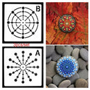 DIY Craft Scrapbooking Painting template Layering Stencils Mandala Auxiliary