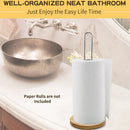 Bathroom Kitchen Toilet Tissue Towel Holder Stand Table Roll Paper Storage