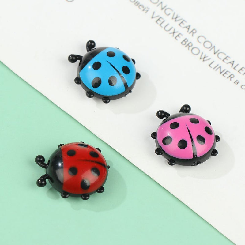 Whiteboard Message Holder Ladybug Refrigerator Decoration Fridge Magnets