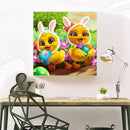 DIY Full Round Drill Diamond Painting chicks Mosaic Rhinestone Art Craft