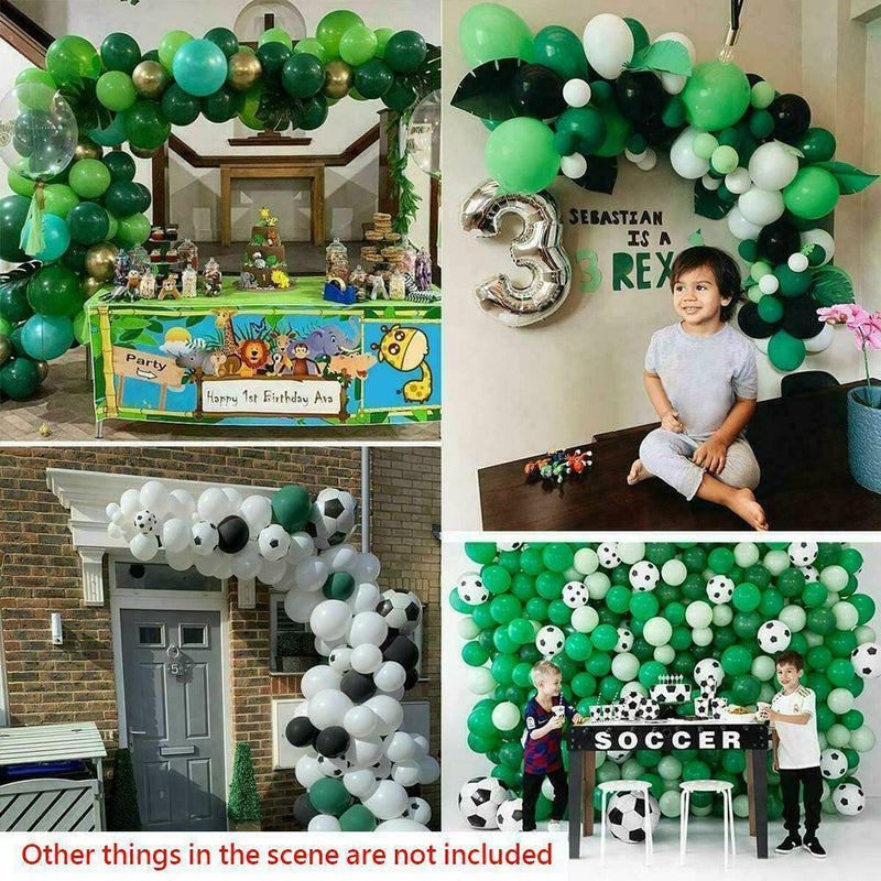 94X Football Theme Ballon Arch Garland Kit Latex Balloon Decor Birthday C4G2