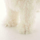 Realistic White Teddy Dog Simulation Dog Puppy Lifelike H9V0 Handmade W9Y9 E6B4
