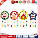 DIY Christmas Garlands Cloth Arts Wreath Kindergarten US Rural Style Random