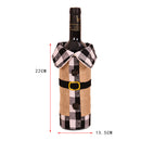 Christmas Decoration Wine Bottle Dust Cover Bottle Dust Cover for Dinner Table