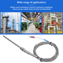Heat-resistant K Type Stainless Steel Thermocouple Sensor Probe Meter (1m) Newly