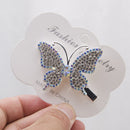 Butterfly Rhinestone Hair Clip Women Girl Korean Barrettes Hairpins Hairgrips