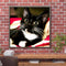 Diamond Painting Long Whisker Black Cat Full Round Wall Picture Kit 30x30cm