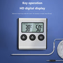 Food Thermometer Kitchen with Long Probe Cooking Temperature Measure Tester
