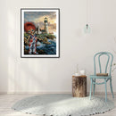 5D Diamond Painting DIY Cartoon Girl Full Round Drill Mosaic Picture Wall Art