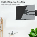 360 Rotating Aluminum Alloy Stand Tablet Support Black for Amazon Echo Show 15