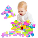 46pcs Plastic Kids Kid Puzzle Educational Building Blocks Brick Game