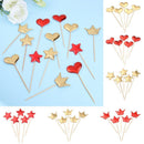 Decor Wedding Supplies Party Cake Topper Cup Cake Decoration Flags Cake Insert