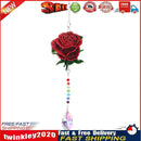 Crystal Diamond Angel Tears Catching Light Hanging Wind Chimes Decor (C) Newly
