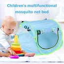 Foldable Beach Tent Zipper Play Tent Tear Resistant Sleep Bed for Indoor Ou