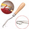 1PC Crochet Hook Wood Handle Carpet Repair Latch Crochet Needle Knitting Craft~