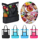 Capacity Double-Layer Thermal Handbag Preservation Bag Beach Picnic Tote Bag
