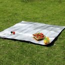 200*150cm Aluminum Foil Sleeping Mat Camping Thermal Foldable Tents Blanke E6B4