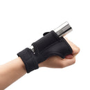 Underwater Scuba Diving Flashing Holder Gloves Outdoor Cycling Torch Glove