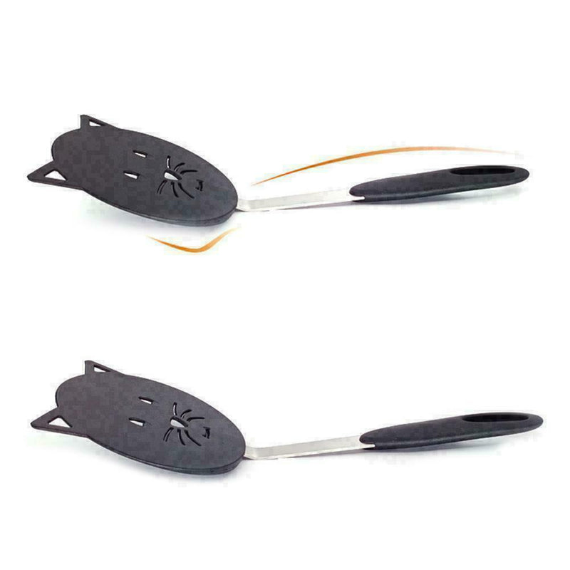 Cute Cat Spatula Black Nylon Nonstick Spatula Heat Z4M6 Flipper Resistant J3B7
