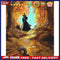 Forest Witch Oil Paint by Numbers Hand Painted Frameless Picture Home Ornamen