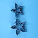 Roses Calyx Fondant Cake Decor Tools Stainless Steel Baking Mold (4pcs) Newly