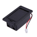 1pc 9V Battery Box Case Cover Holders For Guitar Bass Pickup Black Newly