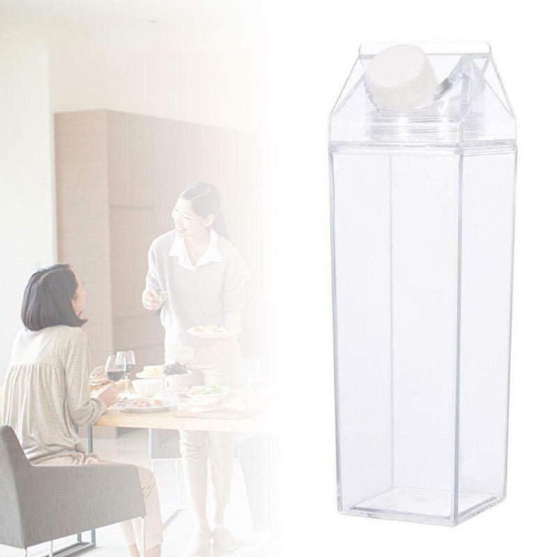 Water Bottle Drinkware Transparent Milk Bottle Leakproof For Chiildren U7K0