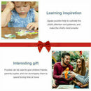 Brain Home Decor Paper Jigsaw Christmas  Puzzle Xmas Cities Puzzle Game