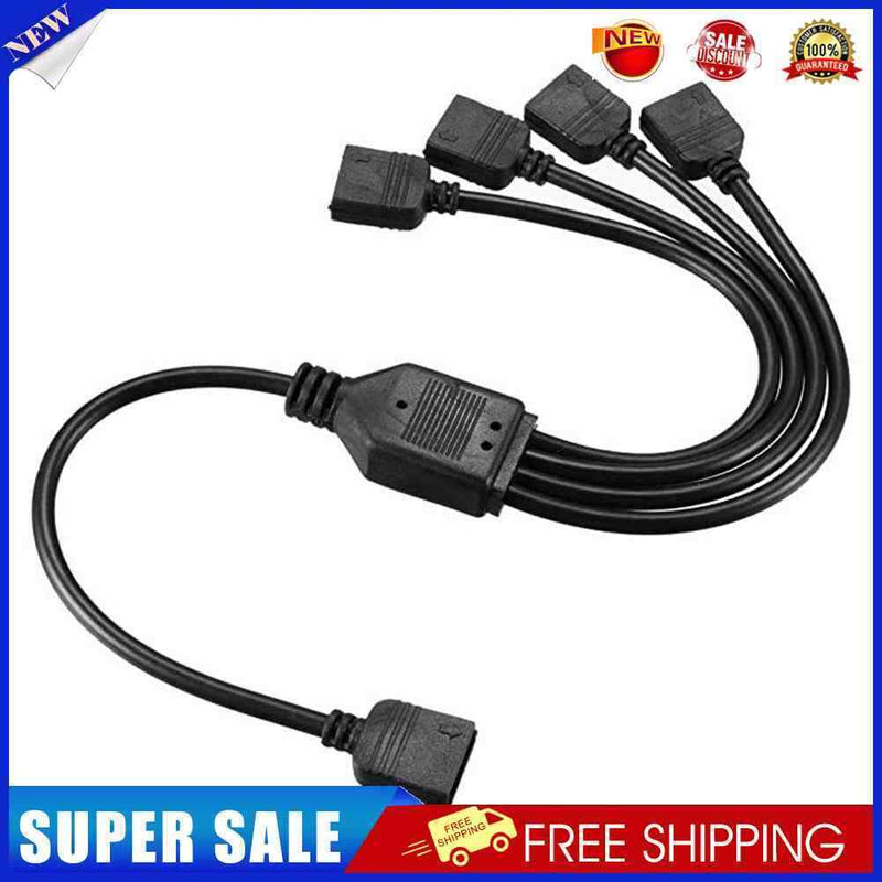 5V 3Pin Extension Cable Adapter RGB Splitter Cable for MSI ASUS ASRock LED
