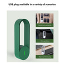 Negative Ion Air Purifier Toilet Anion Purification Smoke Remover (Green)