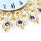 Large Wall Clock Luxury Peacock Diamond Wall Clocks Metal Living Room Digital Needle Wall