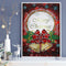 Special Shaped Rhinestones Picture DIY Merry Christmas Card 5D Diamond Painting