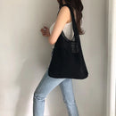 Korean Hollow Woven Shoulder Bags Women Knitting Handbags Summer Beach Totes