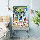 5D Gnome Kits Full Round Drill Rhinestone Diamond Painting for Home Decorations