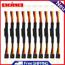 10pcs 3PIN Reduce PC Fan Speed Noise Extension Resistance Cab