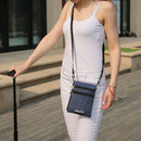 Waterproof Travel Shoulder Neck Bag Messenger Passport Holder (Dark Blue) Newly