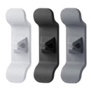 Kitchen Storage Attachment Cable Holder Clip Cord Wrapper Organizer (Grey)