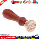 Crown Pattern DIY Retro Wood Stamp Customs Insurance Sealing Wax Seal(T08) Newly