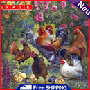 Garden Chickens 5D DIY Full Drill Diamond Painting Picture Rhinestone Mosaic Art